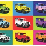 Warhol Pop Art Series 1 Landrover Hue 166