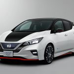 Digital Car Render Illustration Nissan Leaf